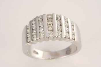 Channel Set Diamond Ring 00477