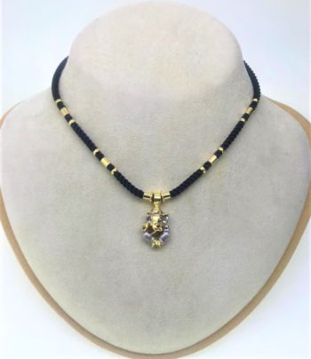 Black String Neck Chain and Pendant